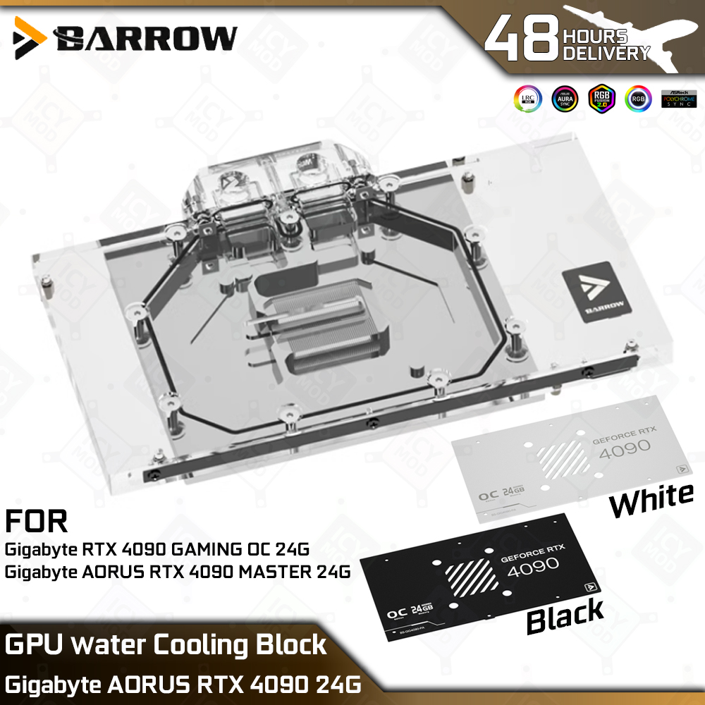Rtx 4090 Water Block - Carrinho de mão gpu bloco refrigerador