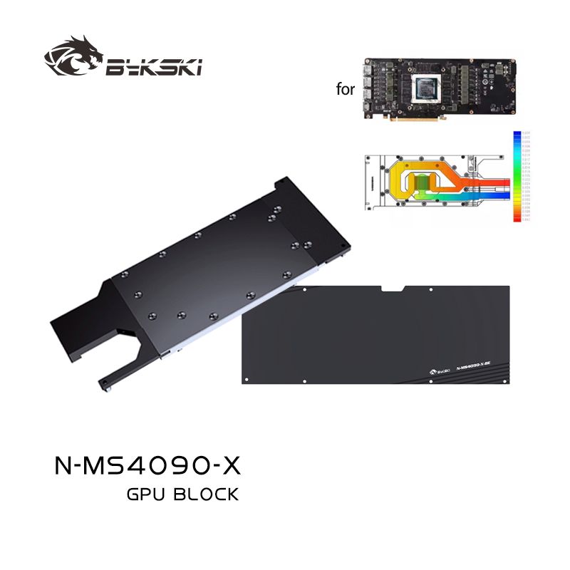 Bykski bloco gpu para msi rtx  - Rtx 4090 Water Block avaliação e preço