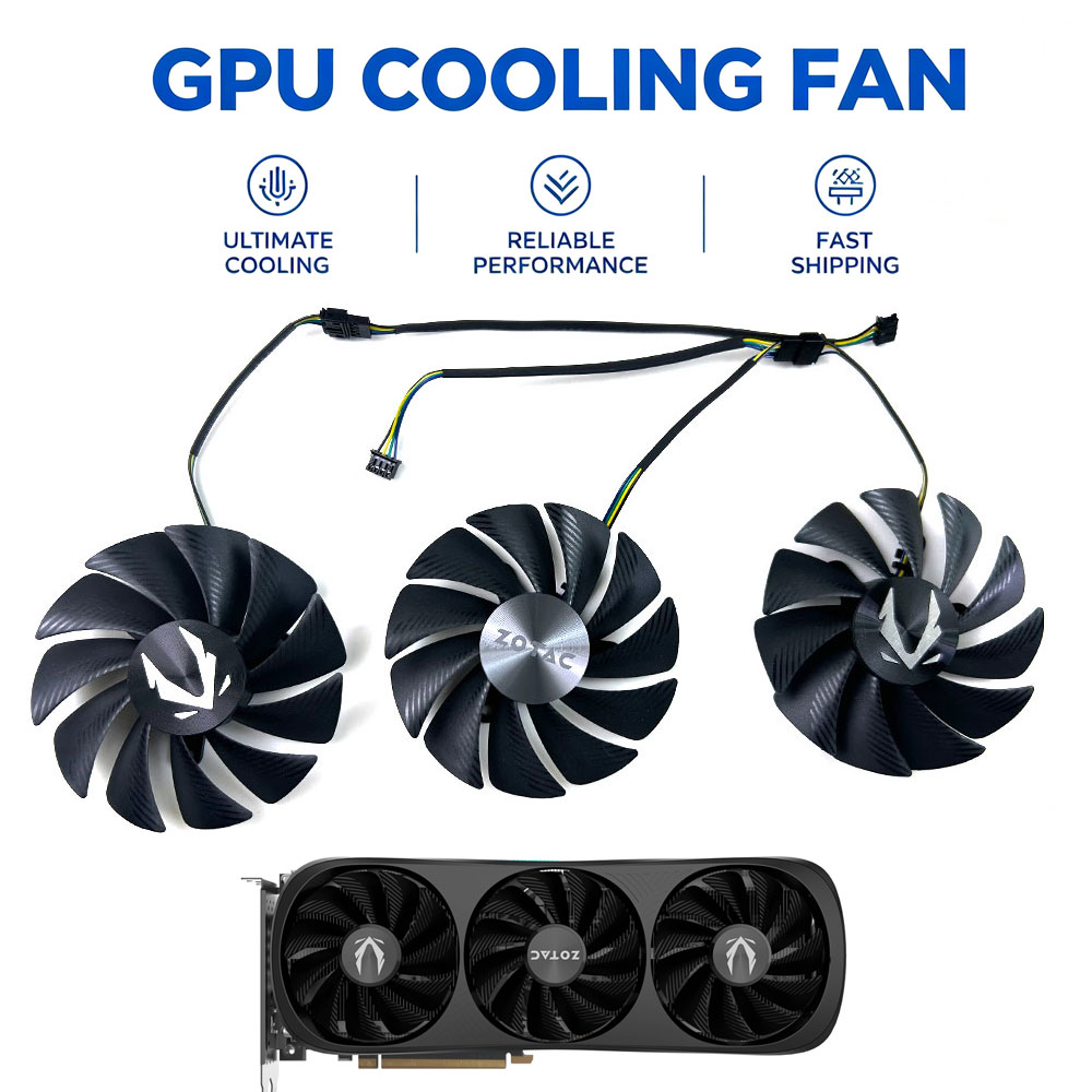3PCS NOVO Ventilador de Resfri - Rtx 4080 Super 16Gb avaliação e preço