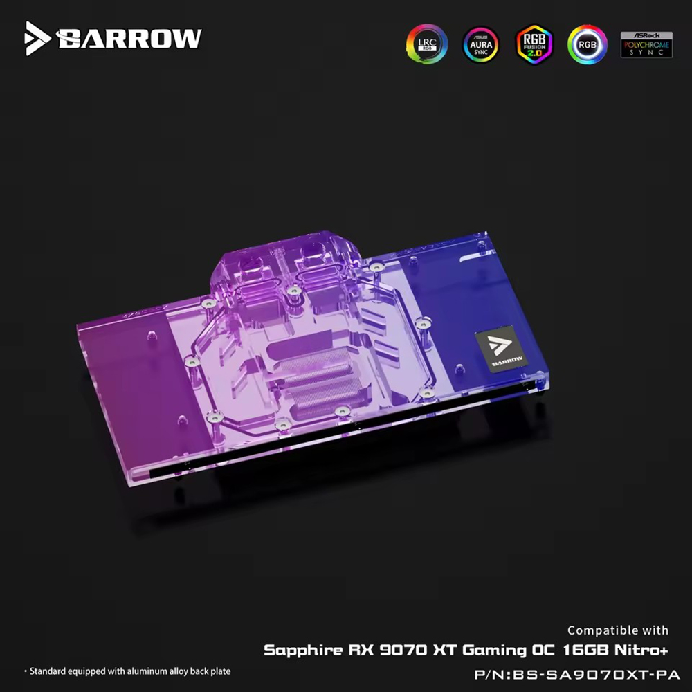 Bloco de água gpu carrinho de  - Rx 9070 Xt avaliação e preço
