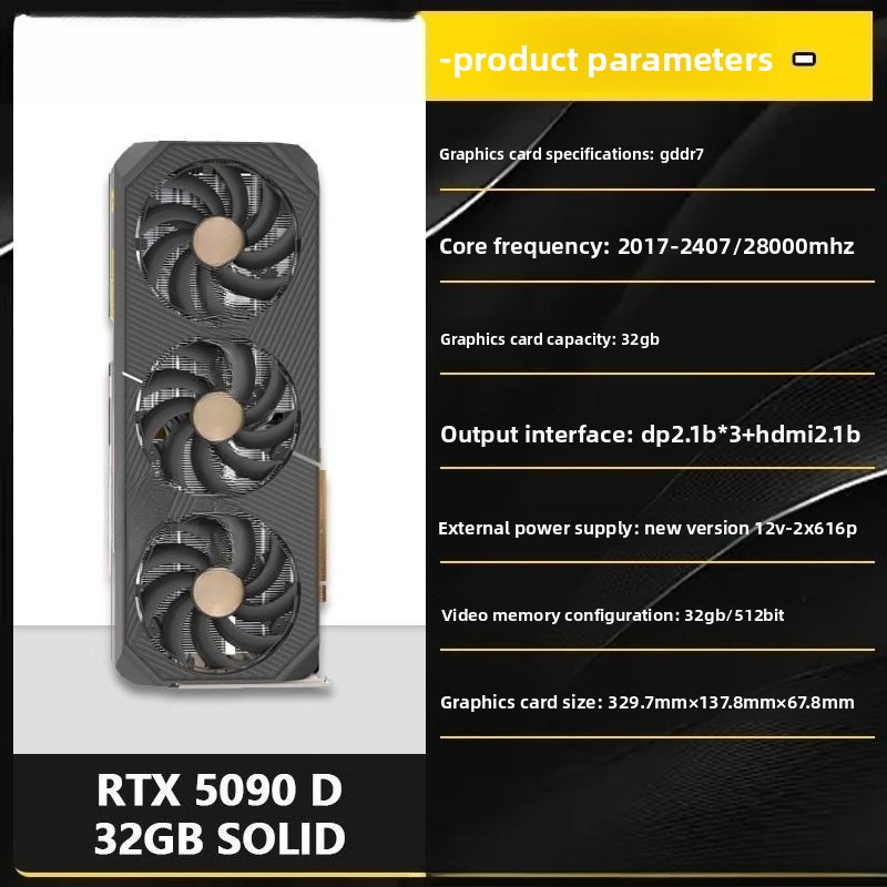 Placa de Vídeo RTX 5090 D 32GB - Rtx 5090 32Gb avaliação e preço
