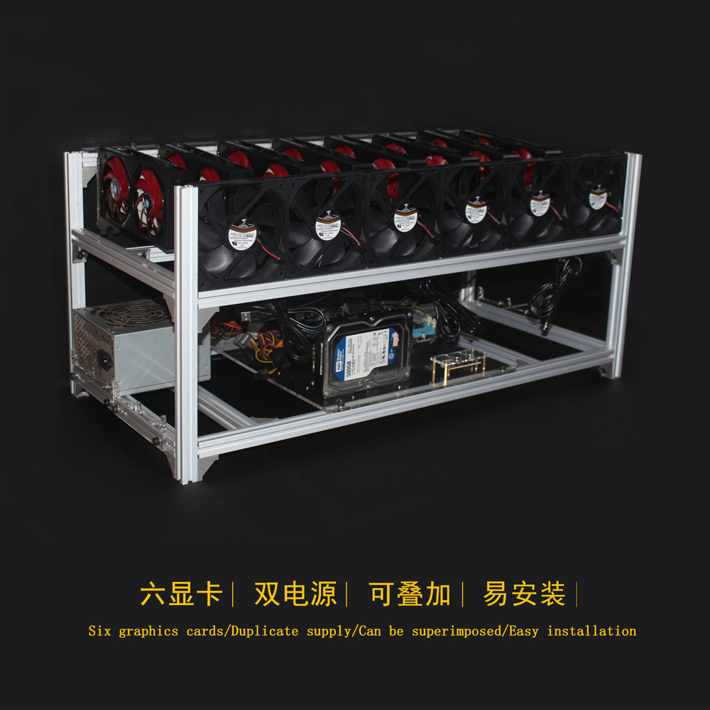 6 8 12 19 gpu mineiro equipame - Gpu Mining Rig Frame 8 Gpu avaliação e preço
