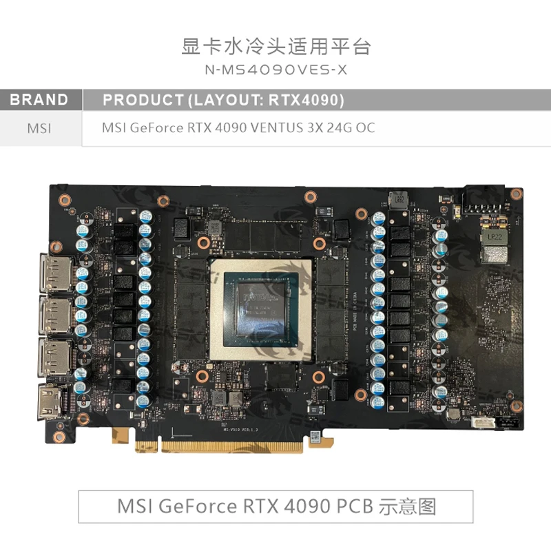 Bloco de Resfriamento para GPU - Rtx 4090 Water Block avaliação e preço