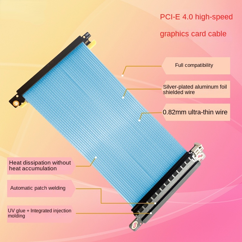 Cabo riser pcie 4.0 reverso du - Itx Gpu Riser Pcie 4.0 16X avaliação e preço