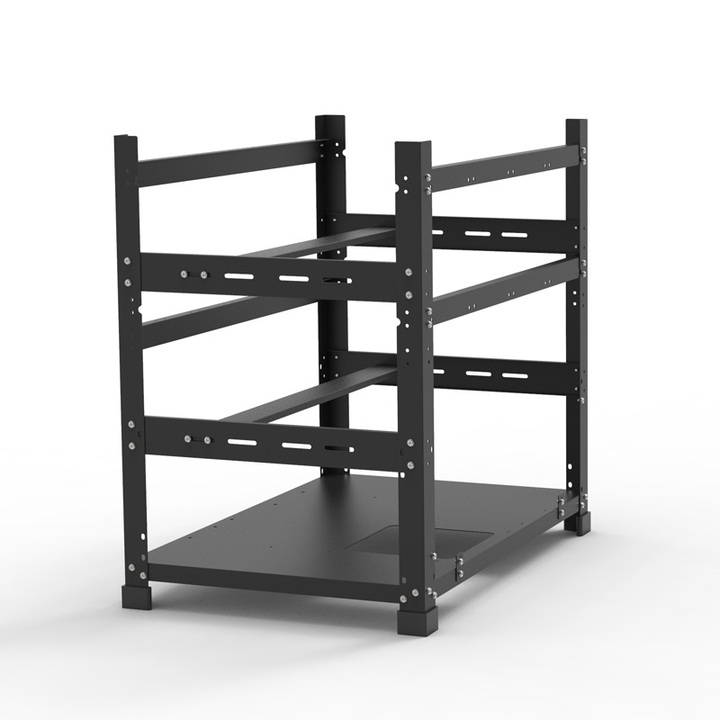 Gabinete de GPU de Estrutura A - Gpu Mining Rig Frame 8 Gpu avaliação e preço