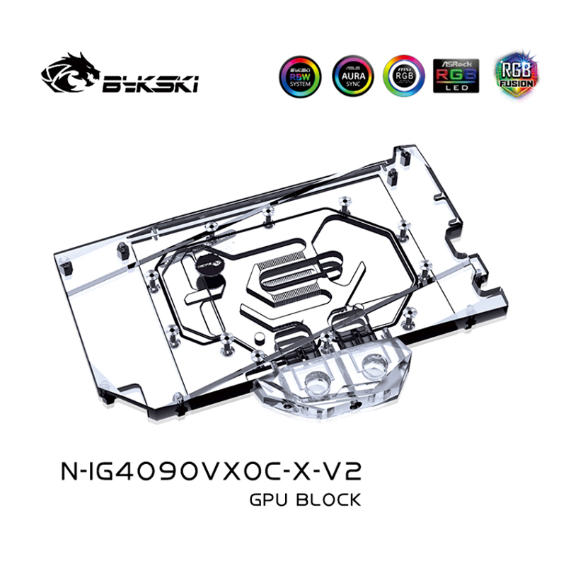 Bykski N-IG4090VXOC-X-V2 Bloco - Rtx 4090 Water Block avaliação e preço